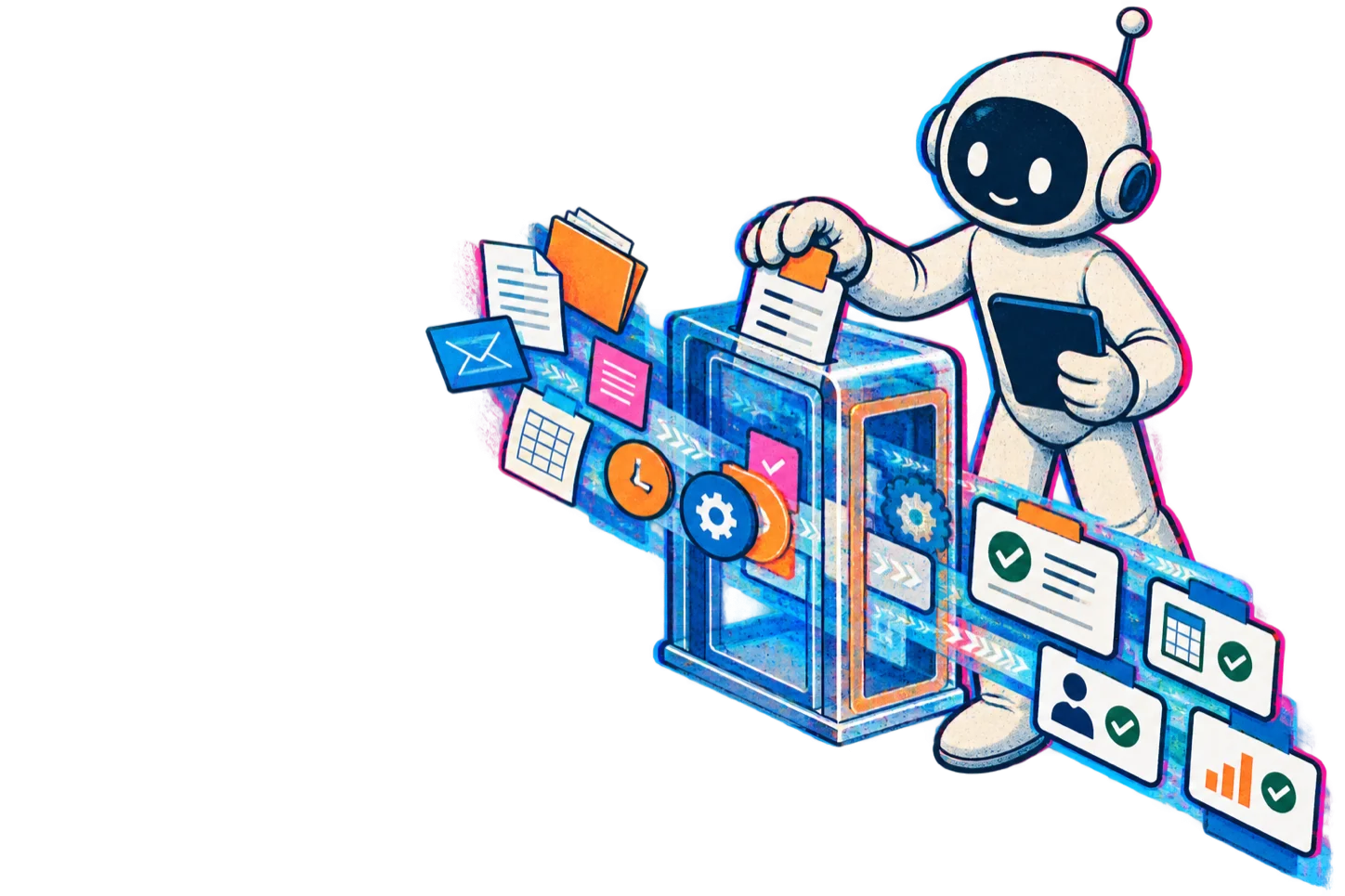 A QQuantum maker guides an accountable automated workflow.