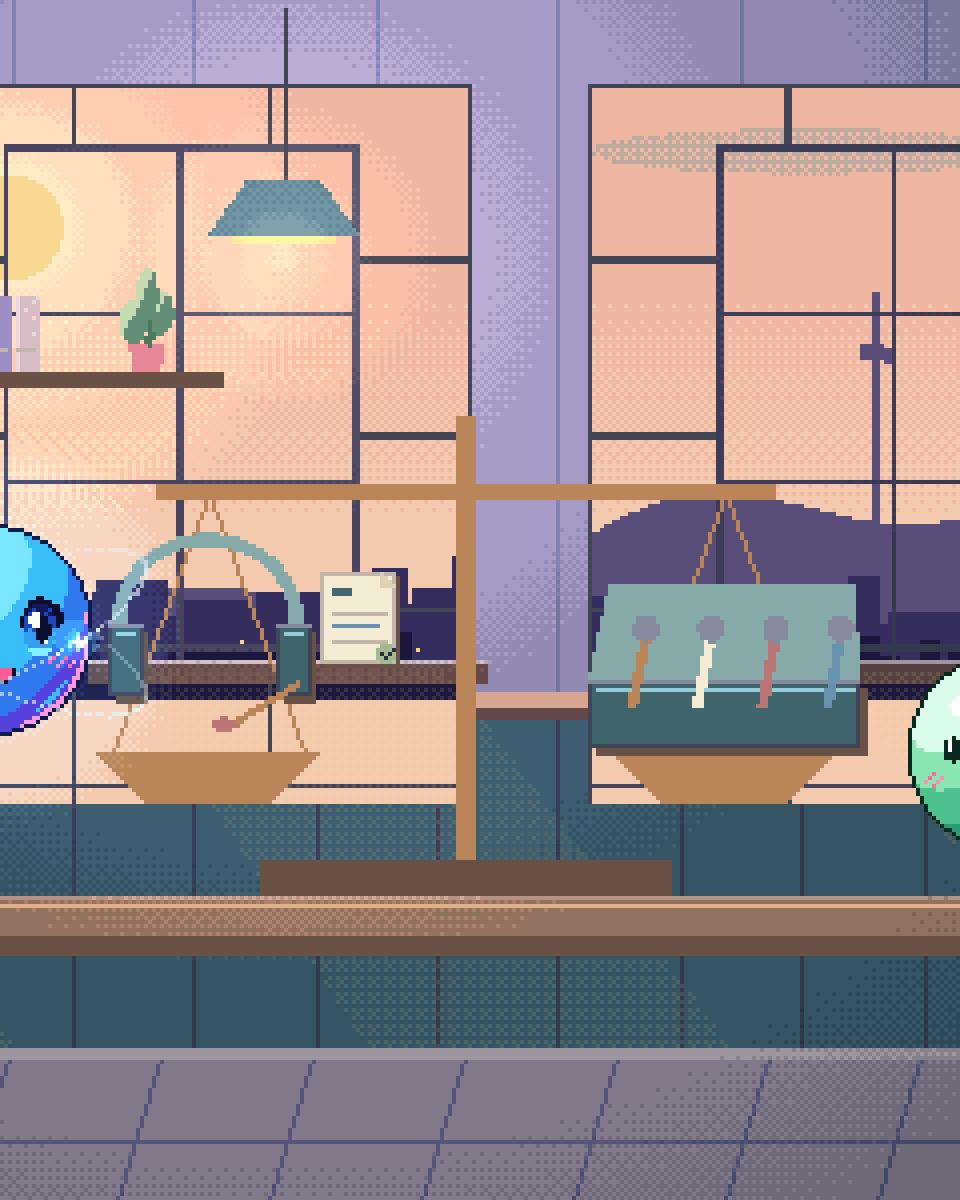 Pixel illustration for Chatbot vs AI Agent: a balanced comparison of a support headset beside a reply card and an escalation bell and an open toolkit of connectors, components and documented tools.
