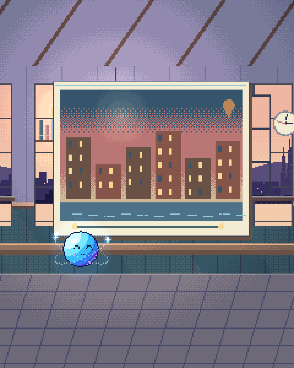 Pixel illustration for Stockholm AI Engineering: a destination postcard for Stockholm, with an illustrative city silhouette and a travel route.