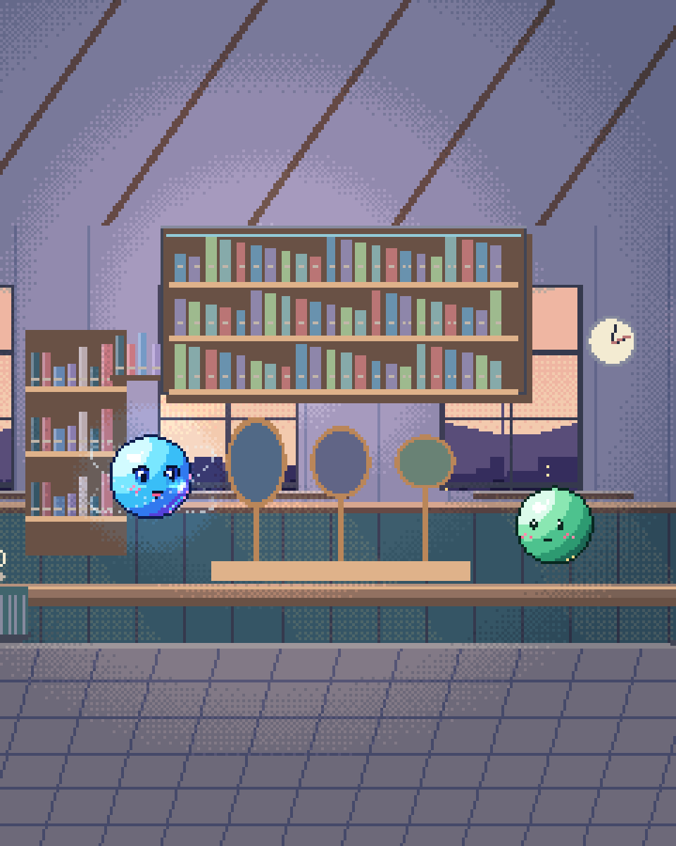 Pixel illustration for How to Choose a Model: a rack of different optical lenses with sample cards.
