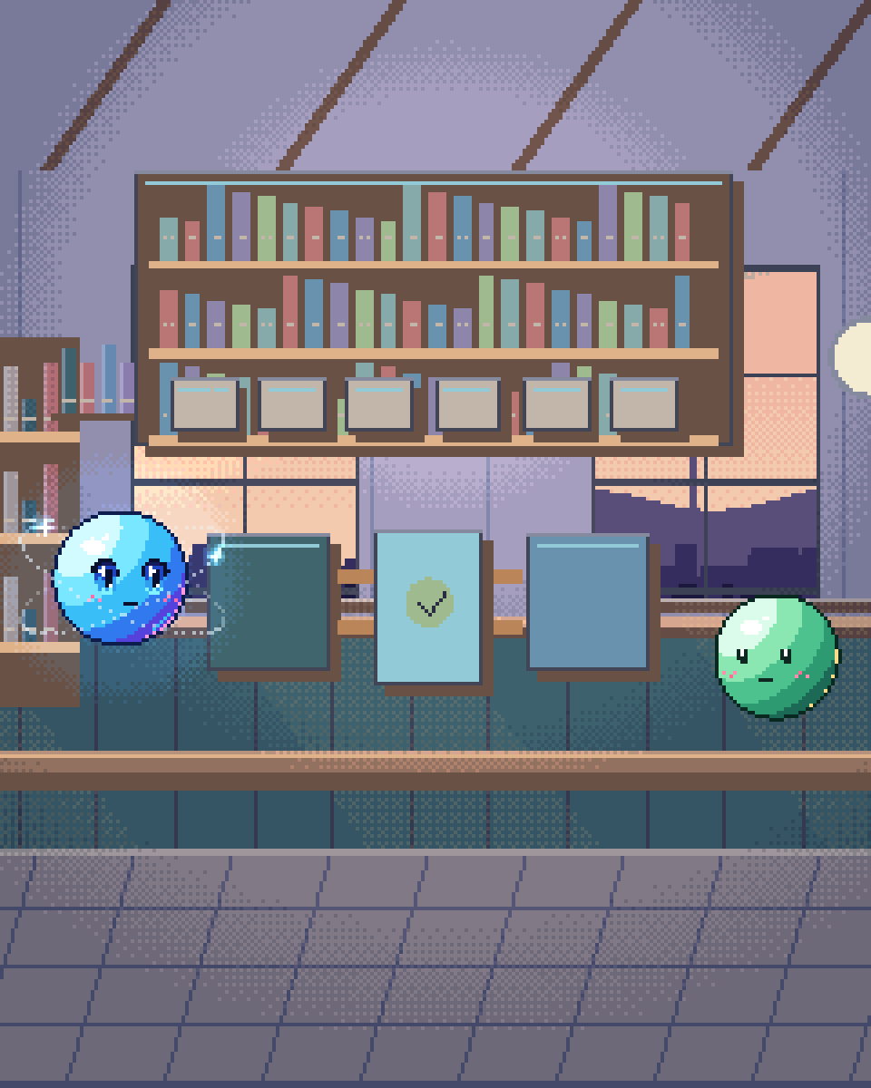 Pixel illustration for White-Label AI Builds: two complementary connectors joined through a visible adapter.