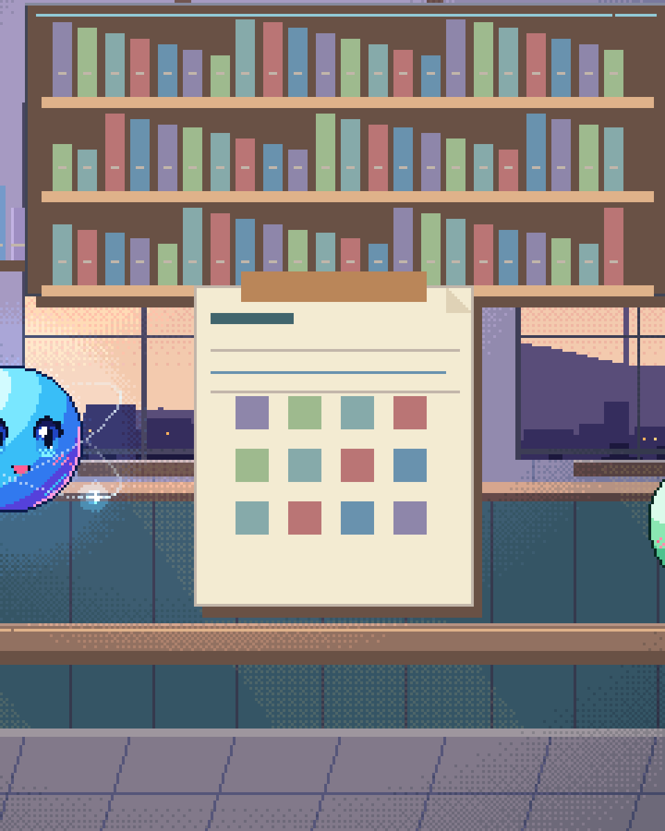 Pixel illustration for Patient Access: an appointment calendar beside a telephone and access cards.