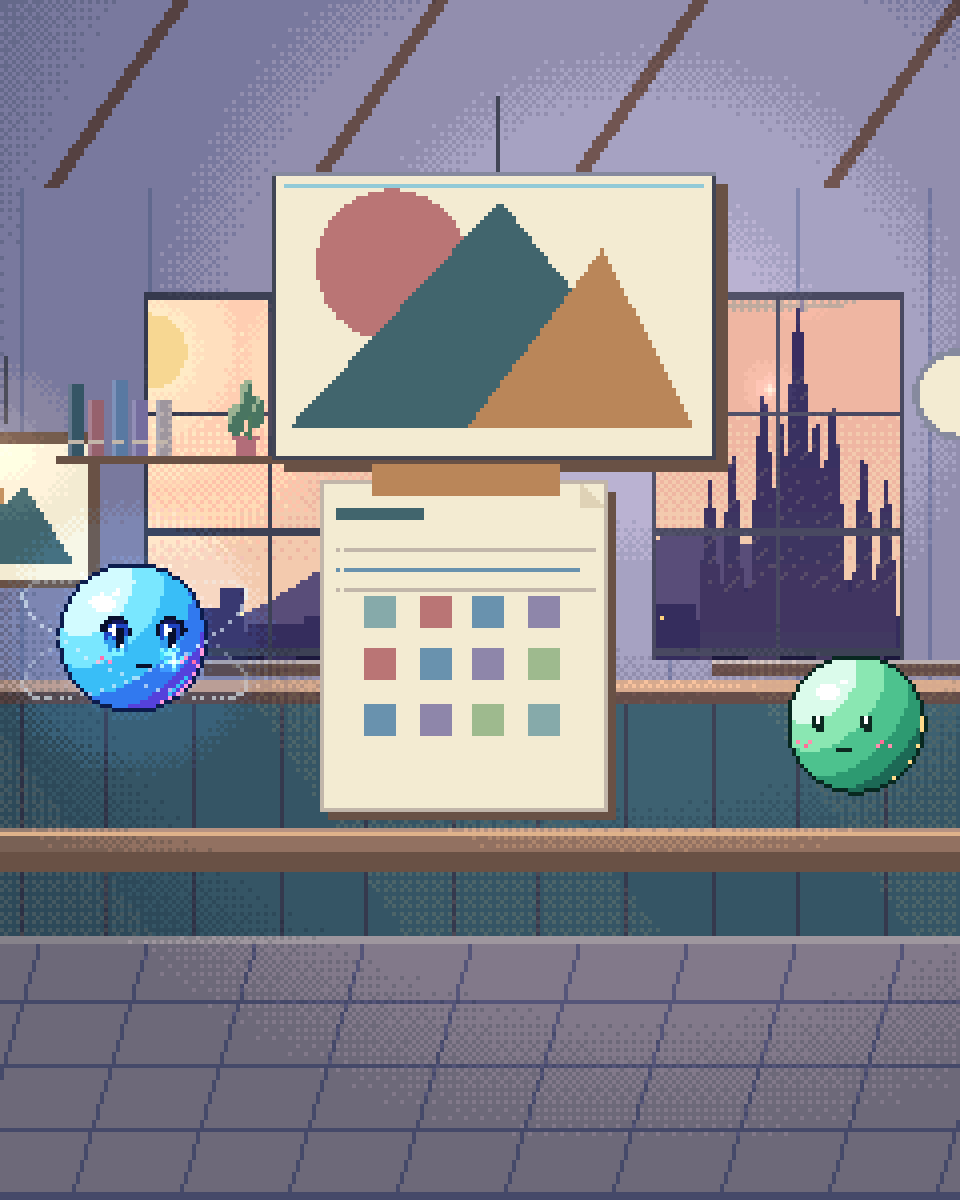 Pixel illustration for Club Operations: an appointment calendar beside a telephone and access cards.