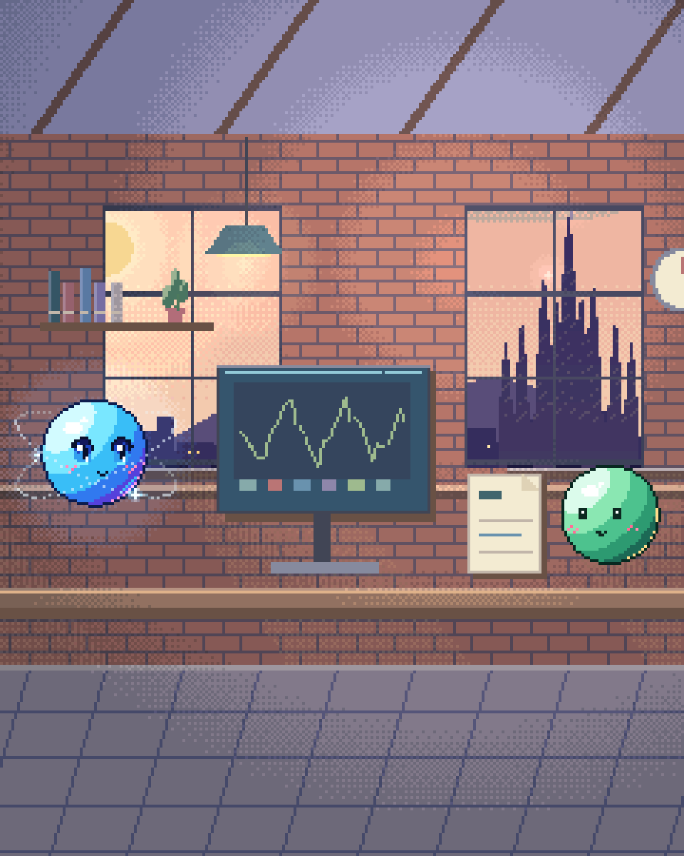 Pixel illustration for Network Operations: a diagnostic scope showing an illustrative waveform.