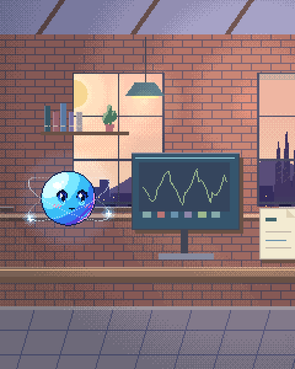 Pixel illustration for AI Observability: a diagnostic scope showing an illustrative waveform.