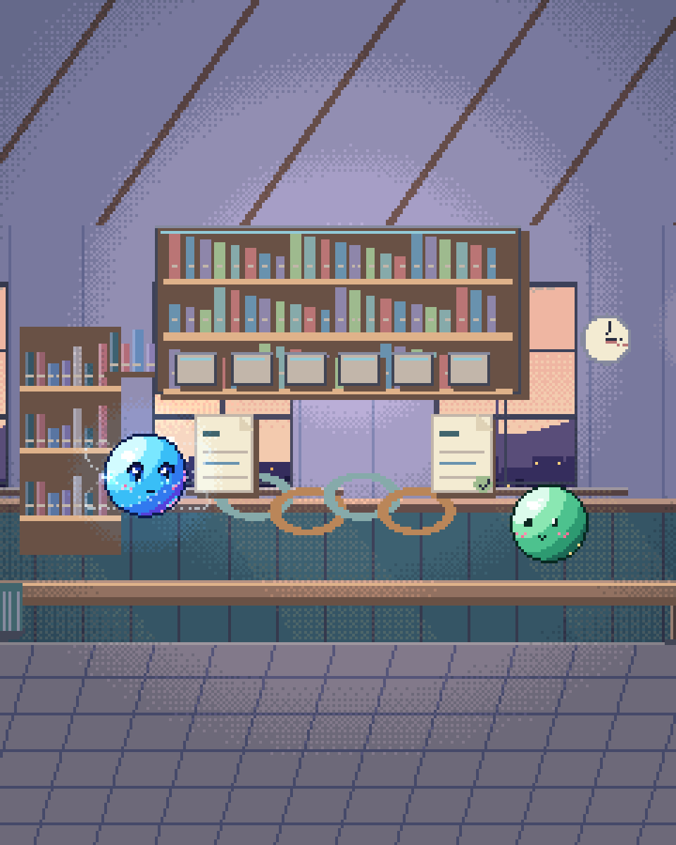 Pixel illustration for Sub-processors: an inspectable chain of connected service components.